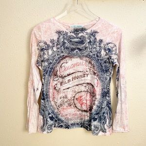 Maurices Long Sleeve Lightweight Shirt Sz L